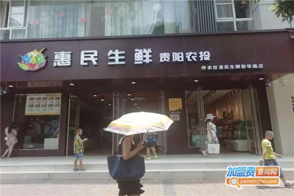 惠民生鲜加盟费