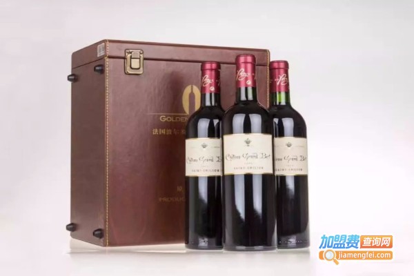 金色名庄红酒加盟店