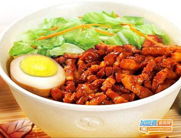只有卤肉饭加盟费