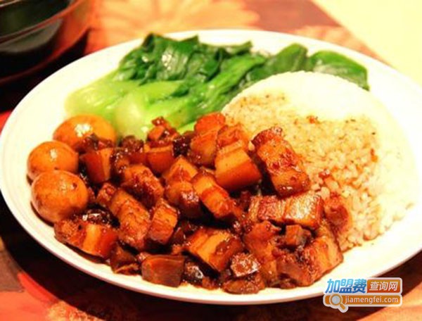 只有卤肉饭加盟费