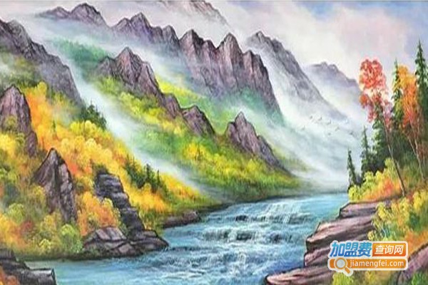 佰喜油画加盟门店