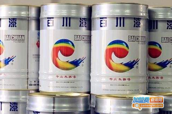 百川涂料加盟费