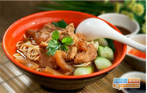 曾阿牛私房牛肉面加盟费