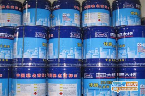 金枫涂料加盟费