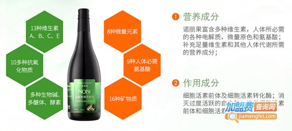 noni果汁加盟费