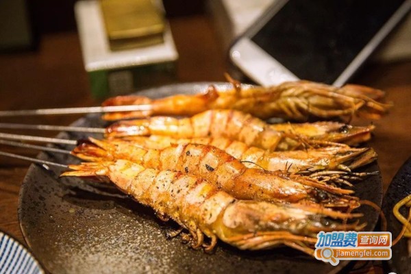 顶记烧烤加盟店