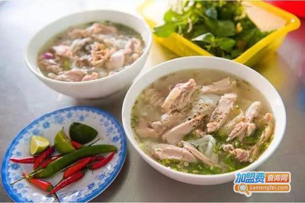 越南特色鸡肉粉加盟费