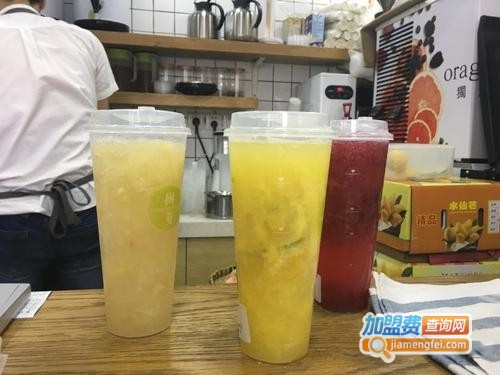 树夏生榨果汁加盟门店