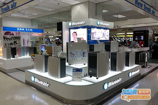 blueair净化器除甲醛加盟门店