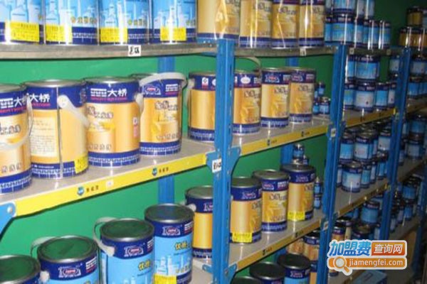 白沙龙涂料加盟门店
