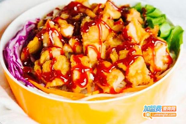飘香脆皮鸡拌饭加盟费