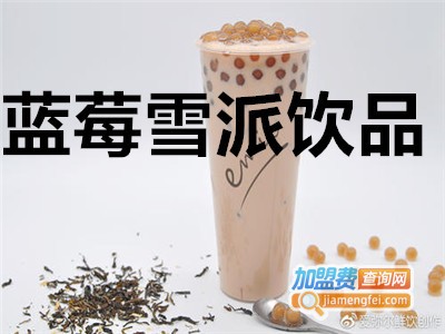 蓝莓雪派饮品加盟费