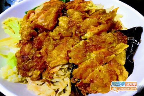 火焰山脆皮鸡拌饭加盟门店