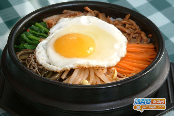 韩味石锅拌饭加盟费