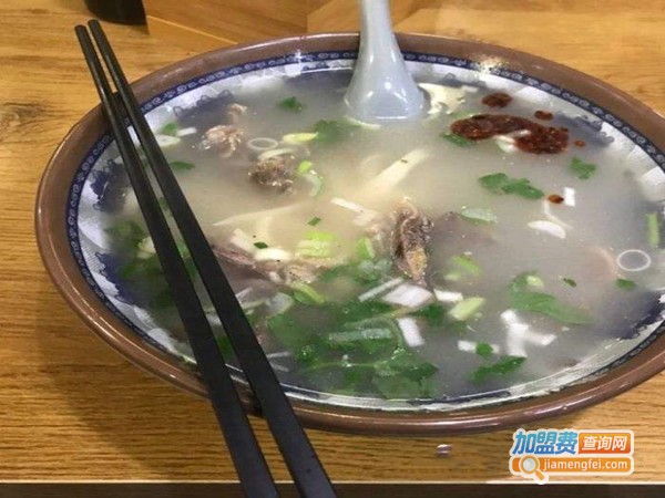 小牧谣羊肉汤加盟门店