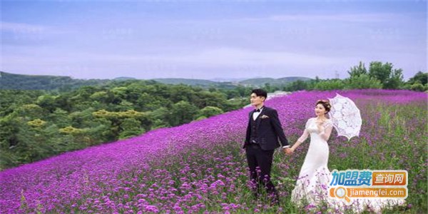 紫色国际婚纱摄影加盟费