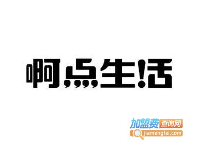 啊点生活加盟费