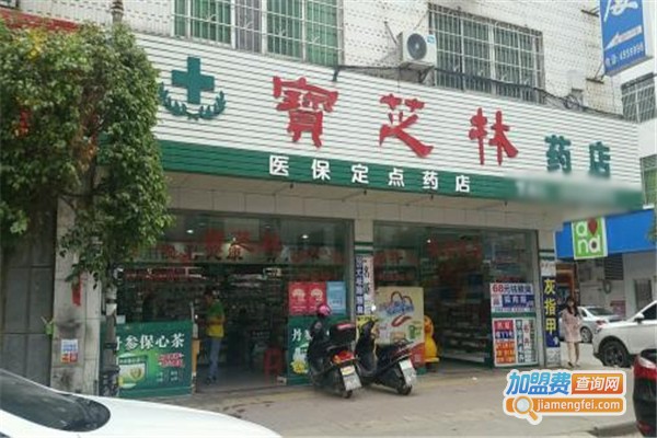 宝芝林药店加盟费