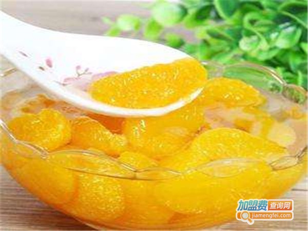 黄罐水果罐头加盟费