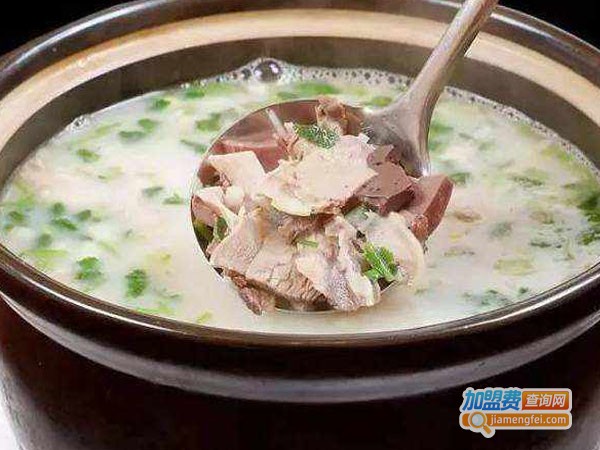 老锅羊汤加盟费