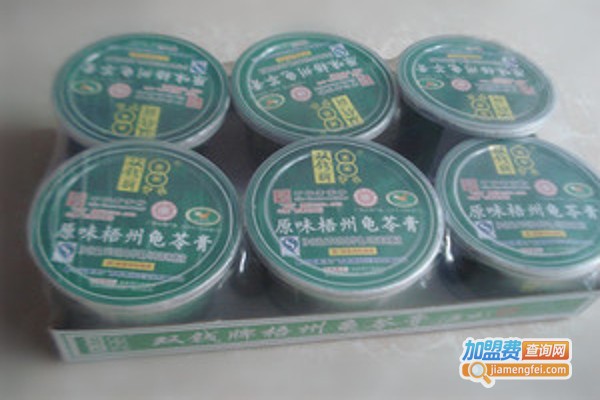双钱牌龟苓膏加盟费