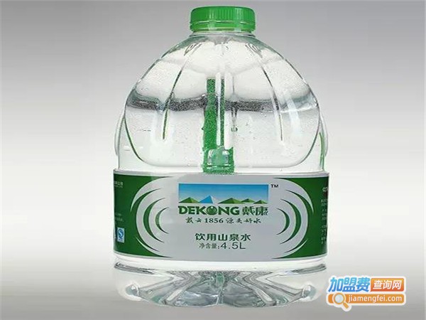 戴康苏打水加盟费