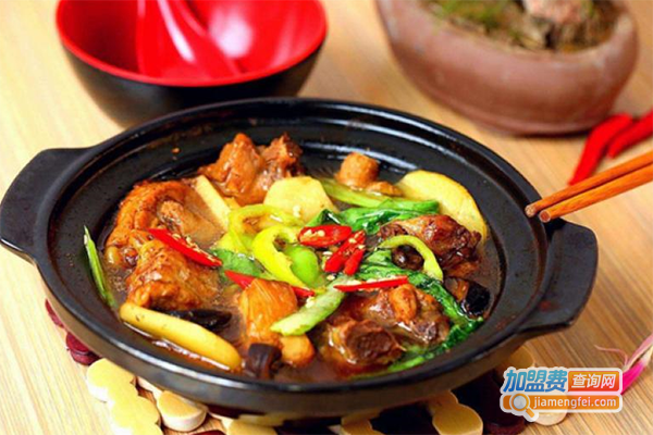 鲁香缘黄焖鸡加盟门店
