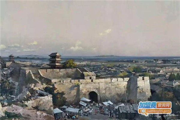 华锦全景画