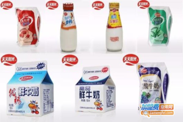 阳光牛奶加盟费