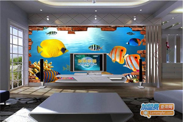 家标3D背景墙加盟门店