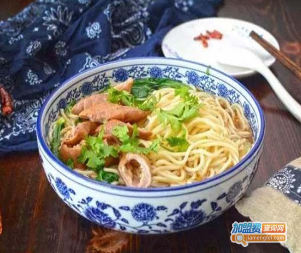 乡村面馆加盟费