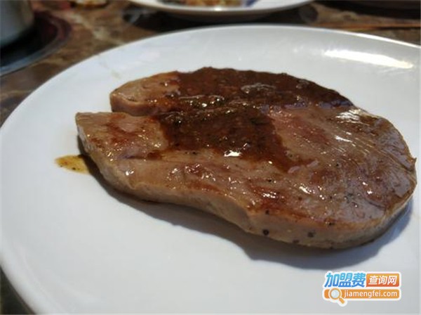 汉菲牛排加盟费