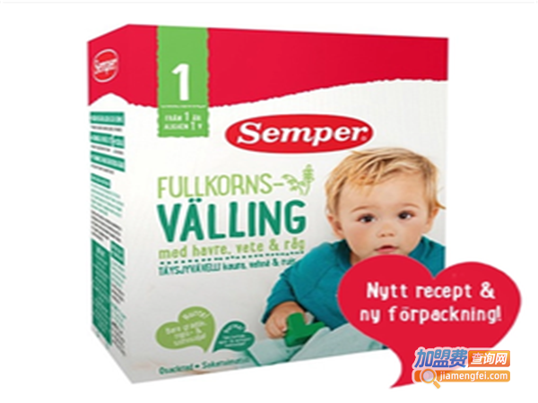 瑞典Semper奶粉加盟费
