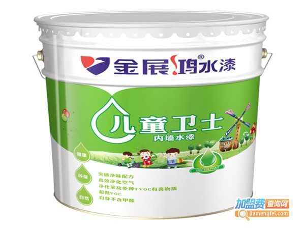 金展鸿涂料加盟费
