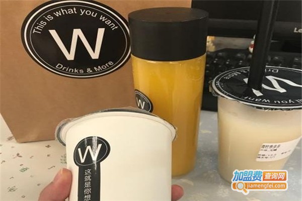 w果茶加盟费