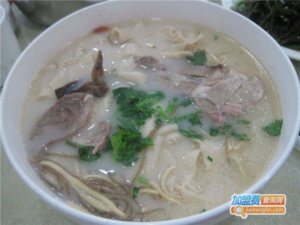 胖子羊肉汤加盟费