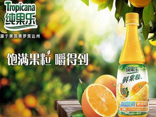 纯果乐鲜果粒加盟费