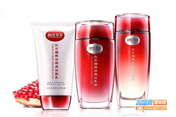 红石榴化妆品加盟门店