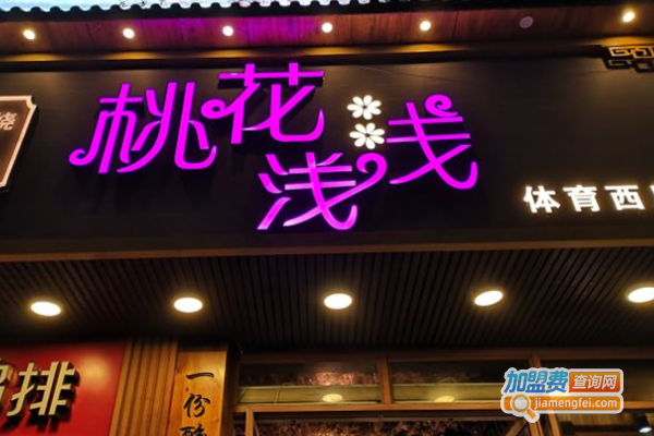 桃花浅浅酸菜鱼加盟费
