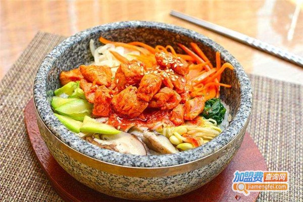 韩记石锅拌饭加盟费