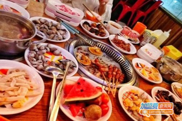 一家人韩式自助烤肉火锅加盟门店