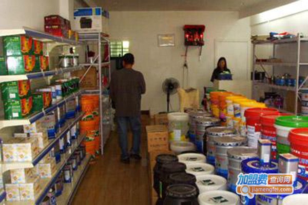 沃德涂料加盟门店
