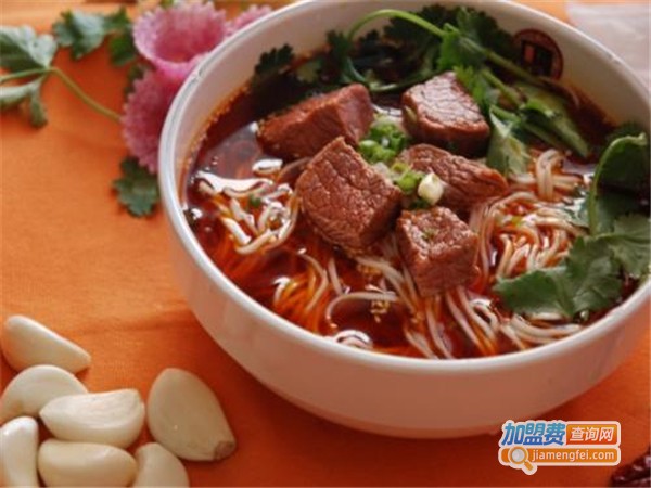 聚丰牛肉面加盟费