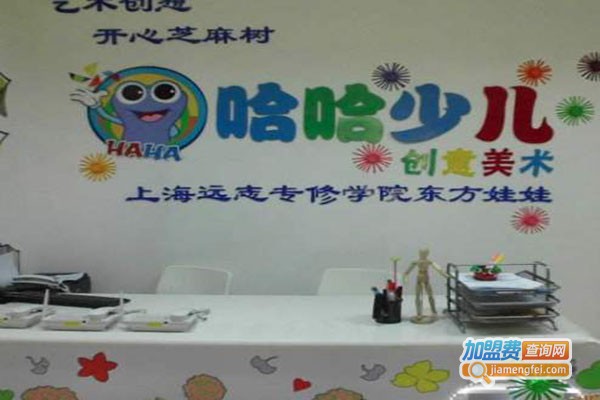 哈哈创意少儿美术加盟门店