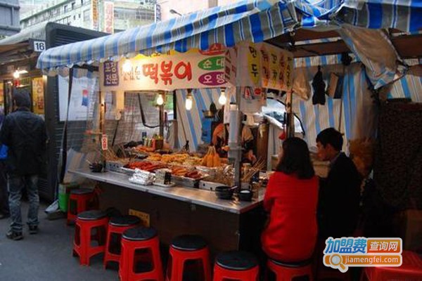 韩国街头小吃加盟费