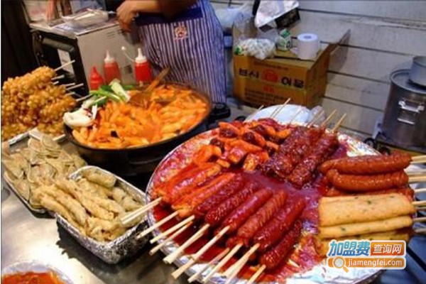 韩国街头小吃加盟费