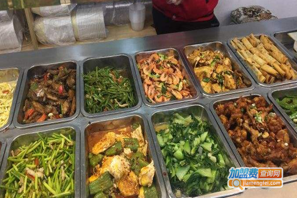 中式自助餐加盟费