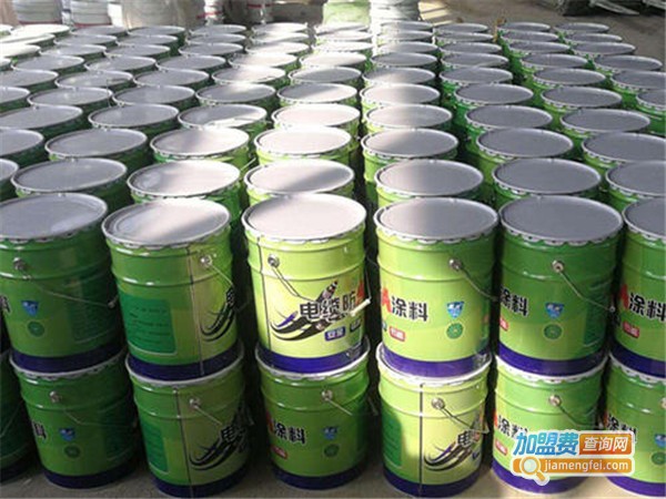 沃的涂料加盟门店