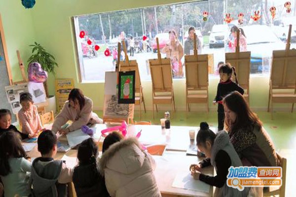涂涂画画创意美术加盟门店