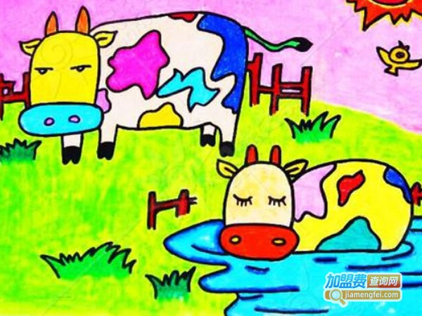 阳光美术教育加盟费
